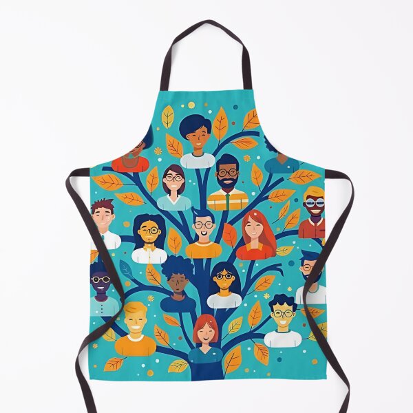 Item preview, Social awareness, diverse community interaction, flat design illustration designed and sold by ManeeStore.