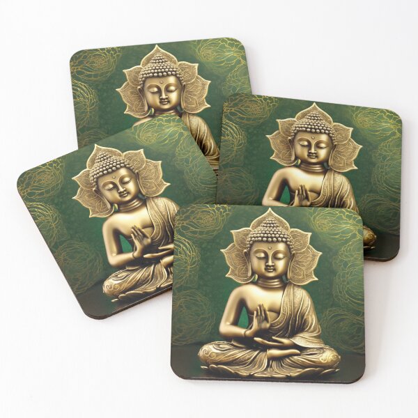 Item preview, Golden Serenity Buddha | Tiny Buddha designed and sold by andrew758.