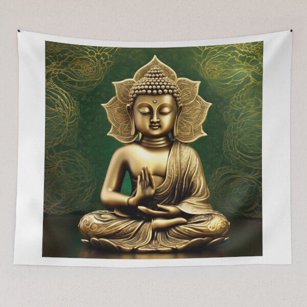 Item preview, Golden Serenity Buddha | Tiny Buddha designed and sold by andrew758.