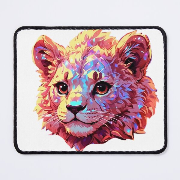 Item preview, Colourful lion designed and sold by LevCreates.