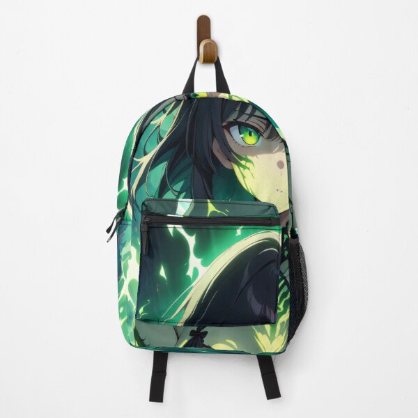 Item preview, Electric Green Anime Superhero Girl designed and sold by ByteyCreatives.