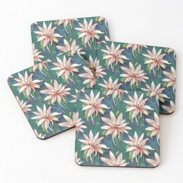 Item preview, Floral pattern. Colorful flowers. Lilies designed and sold by MagelliShop.