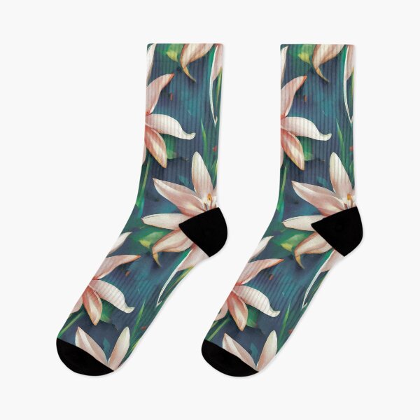 Item preview, Floral pattern. Colorful flowers. Lilies designed and sold by MagelliShop.