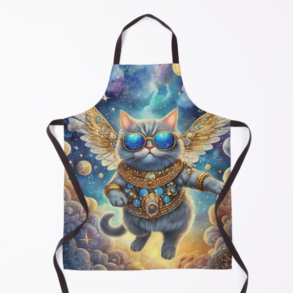 Item preview, cat astronaut drinks a cocktail on the moon designed and sold by m-litomirskaya.