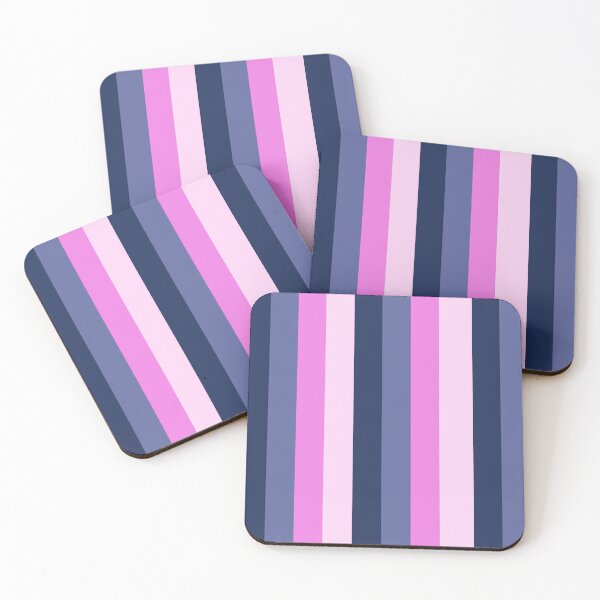 Item preview, Blue and Pink Stripes  designed and sold by OneThreeSix.