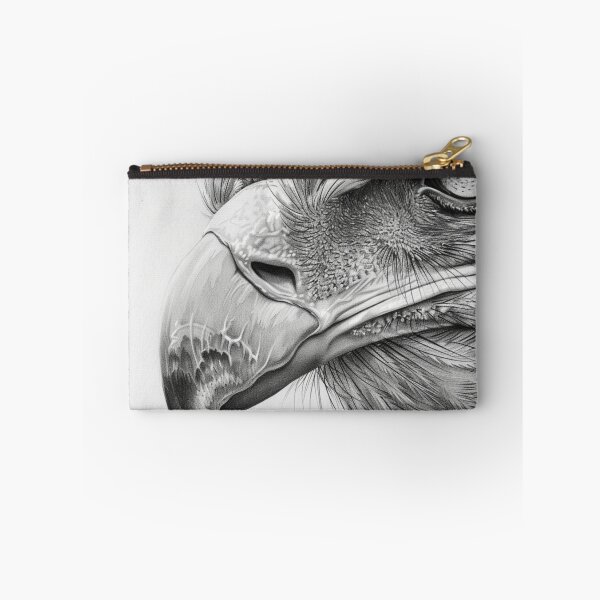Item preview, Pencil drawn Bald Eagle High Quality Black and White Design designed and sold by Pencil-Art.