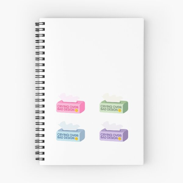 Item preview, (4 pack) Crying Over Bad Design - UX Designer | Product Designer | UI Designer Stickers designed and sold by PoshPixel.