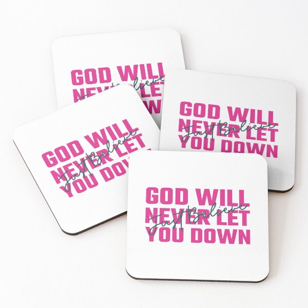 Item preview, God will never let you down Religious T-shirt designed and sold by Alles Klarita.