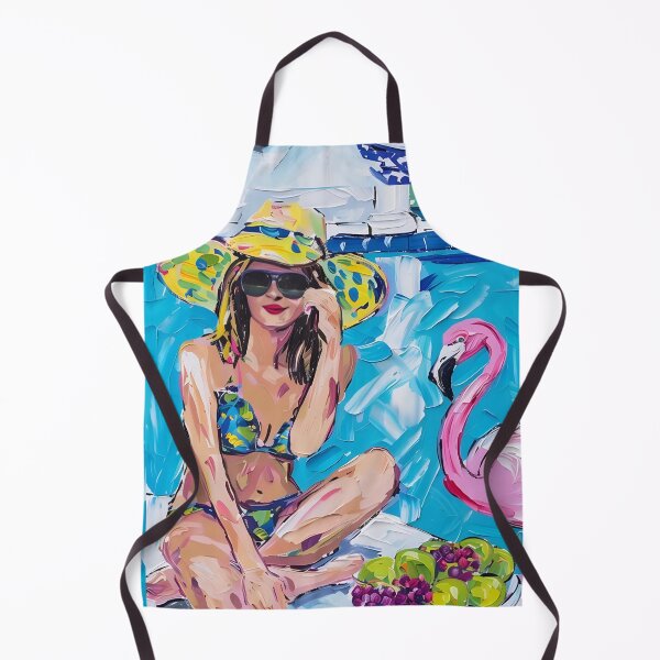 Item preview, Summer and Pink Flamingo designed and sold by SophieClimaArt.