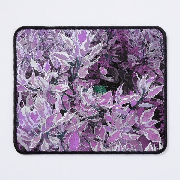 Item preview, Beautiful leaves texture in violet and white designed and sold by mariya-ivanova.