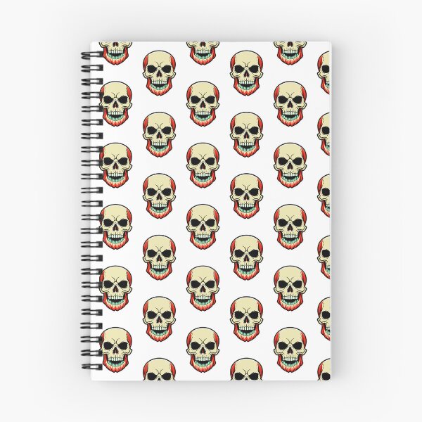 Item preview, Skeleton head with red beard designed and sold by JIMTOPMOY.