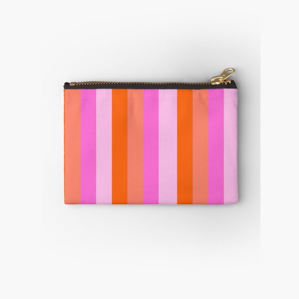 Item preview, Contemporary Pink and Orange Stripes  designed and sold by OneThreeSix.