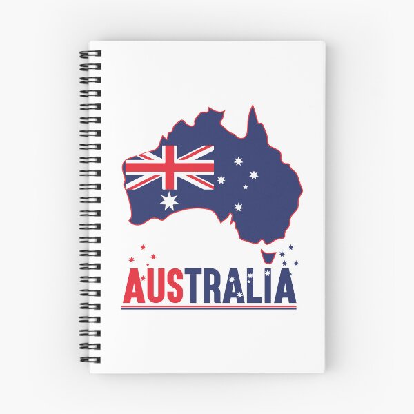 Item preview, Australia Flag and Map Design designed and sold by deepbalance.