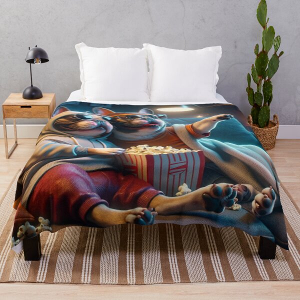 Item preview, French Bulldog Couple Chilling at Home designed and sold by TheDogOnIt.
