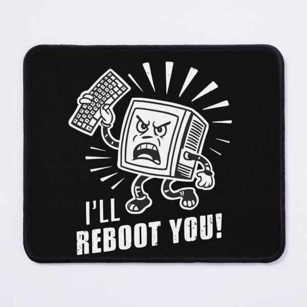 Item preview, The Frustrated Computer Strikes Back: 'I'll Reboot You! designed and sold by AmziLife.