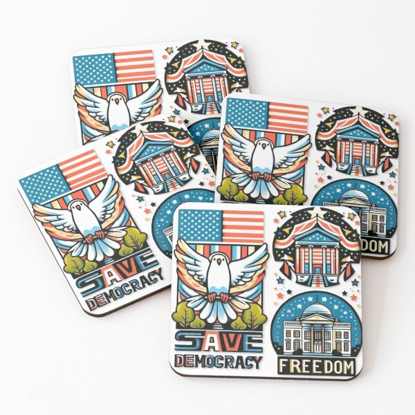 Item preview, Save Democracy and protect freedom designed and sold by kankan22.