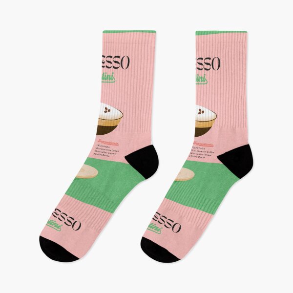 Item preview, Retro Espresso Martini - Italian Cocktail pink green designed and sold by Dominiquevari.