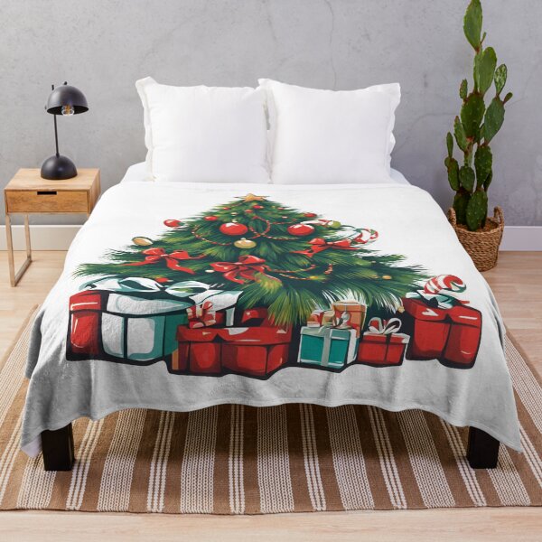 Item preview, Festive Christmas Tree with Gifts designed and sold by Creastore.