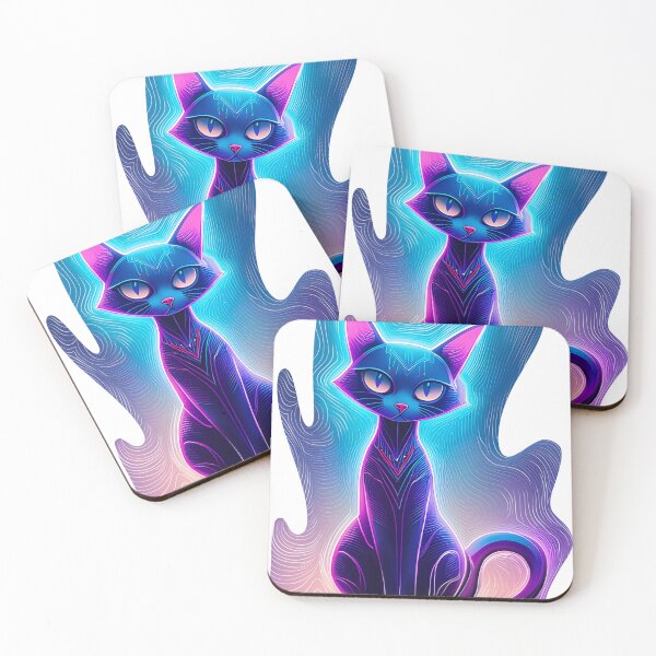 Item preview, Cosmic Cute Black Cat - custom designed and sold by PLANn.