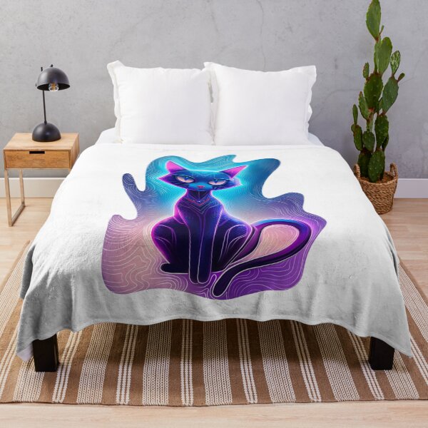 Item preview, Cosmic Cute Black Cat - custom designed and sold by PLANn.