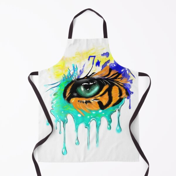 Item preview, Colorful eye of the tiger designed and sold by MeliiisandreArt.