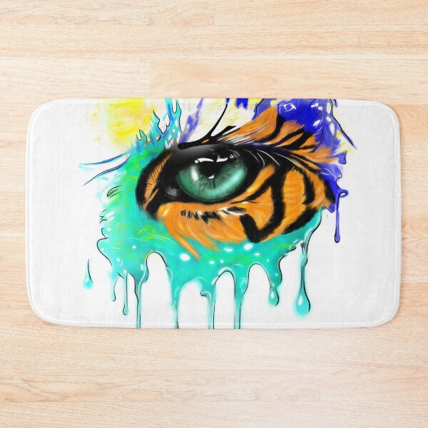 Item preview, Colorful eye of the tiger designed and sold by MeliiisandreArt.