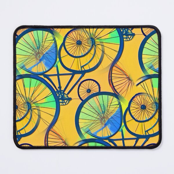 Item preview, Bicycle Dreams Spokes & Wheels Cycling Art designed and sold by SmileThreads.