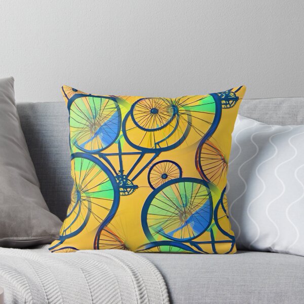 Item preview, Bicycle Dreams Spokes & Wheels Cycling Art designed and sold by SmileThreads.