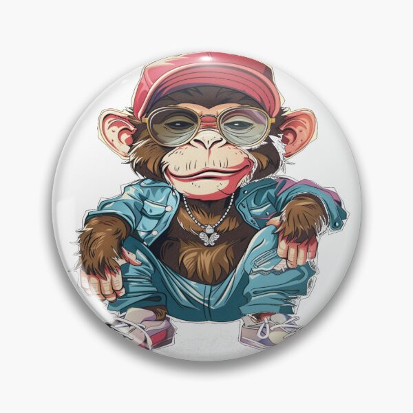Item preview, Cute monkey  designed and sold by ArtFusionVibe.