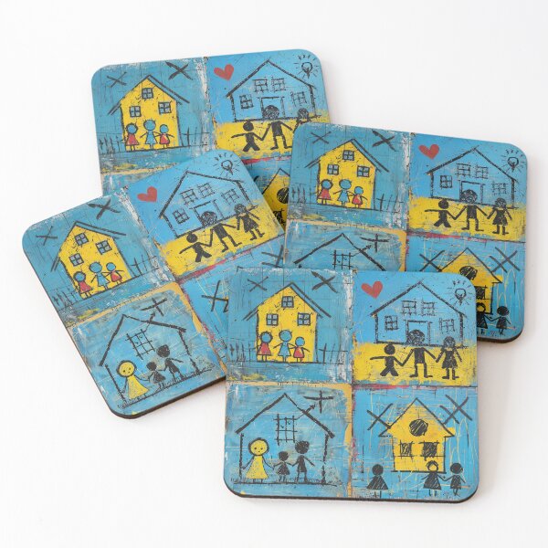 Item preview, Earth Families : All of Us designed and sold by Zen Candy 3000 Travis Nicholas Zariwny.