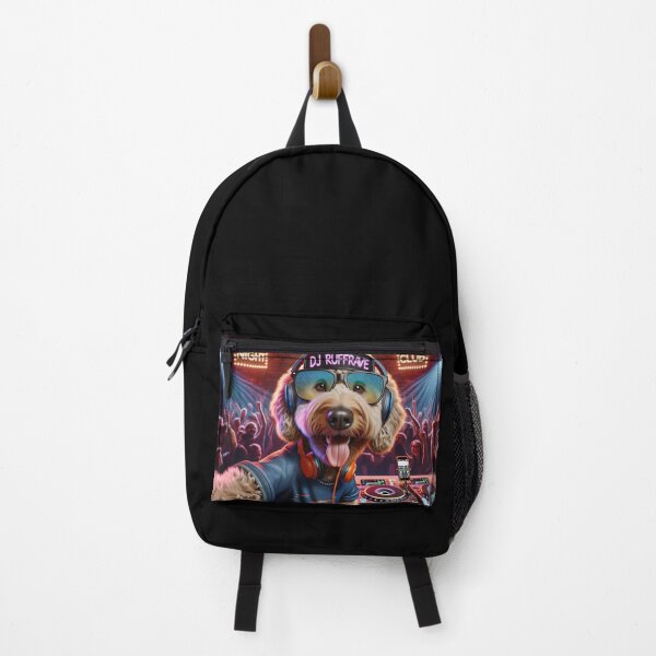 Item preview, Labradoodle Celebrity DJ Spinning while Taking a Selfie designed and sold by TheDogOnIt.