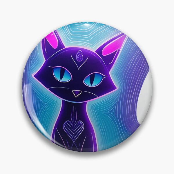 Item preview, Cosmic Cute Black Cat - custom designed and sold by PLANn.