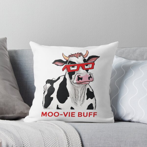 Item preview, Moo-vie Duff: Cow in 3D Glasses Funny Graphic designed and sold by MegaKicia.