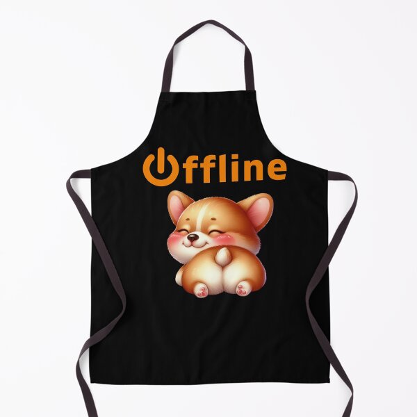 Item preview, Corgi Offline - lazy day Funny corgi-dog designed and sold by DegraDesign.
