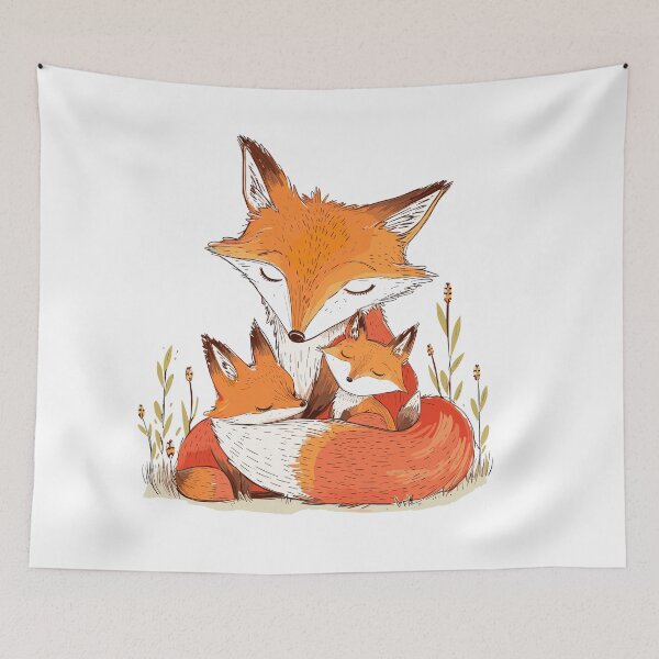 Item preview, Fox Family designed and sold by Liededrom..