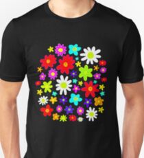 Colourful Flowers Unisex T-Shirt