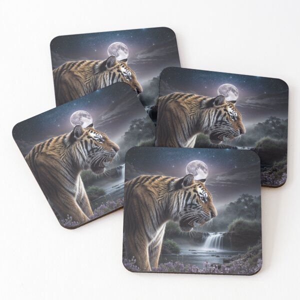 Item preview, Night Tiger Wanderer designed and sold by Ranzou-Art.