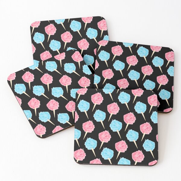 Item preview, Cotton Candy Pattern - Black designed and sold by Kelly  Gilleran.