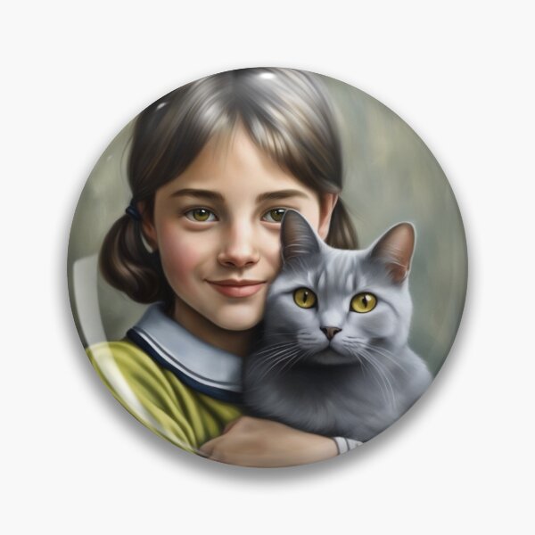 Item preview, Chartreux Cat & Human Companion #2 designed and sold by Annabelly321.