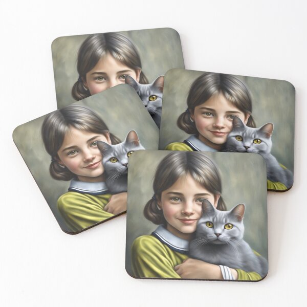 Item preview, Chartreux Cat & Human Companion #2 designed and sold by Annabelly321.