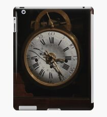 antique clock iPad Case/Skin