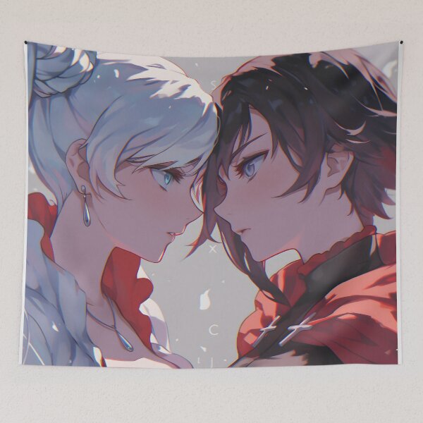 Item preview, White Rose (Weiss Schnee and Ruby Rose) - RWBY 12 designed and sold by Infinite-Aspire.