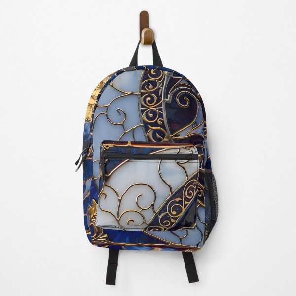 Item preview, Celestial Harmony: Half Moon and Sun Stain Glass Art designed and sold by mebraart.
