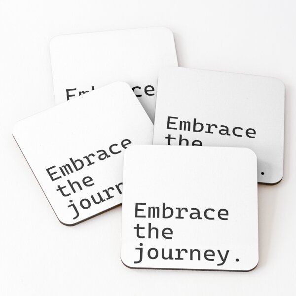 Item preview, Embrace the journey - Incredibly Inspiring Text Series designed and sold by juglow95.