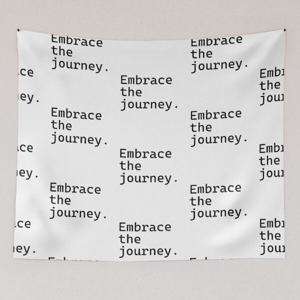 Item preview, Embrace the journey - Incredibly Inspiring Text Series designed and sold by juglow95.