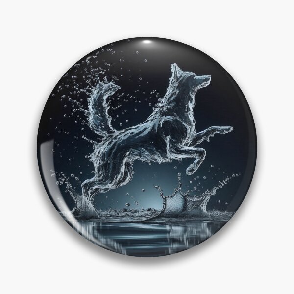 Item preview, Shepherd Making a Splash designed and sold by Blue Horse Photo Magic.