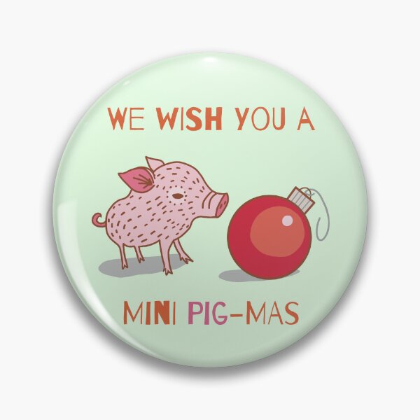 Item preview, Mini Pig and Christmas Ornament designed and sold by DCamille.