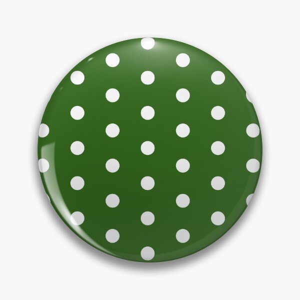 Item preview, White Green Polkadots designed and sold by BarelyDevi.