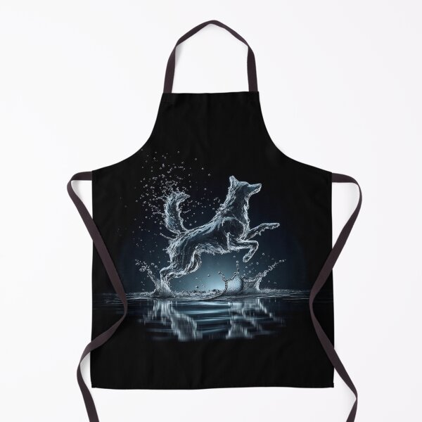 Item preview, Shepherd Making a Splash designed and sold by Blue Horse Photo Magic.