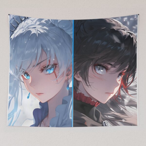 Item preview, White Rose (Weiss Schnee and Ruby Rose) - RWBY 13 designed and sold by Infinite-Aspire.